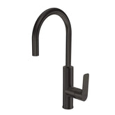 Parisi Slim II Kitchen Mixer with Round Pull Out Spout - Fucile